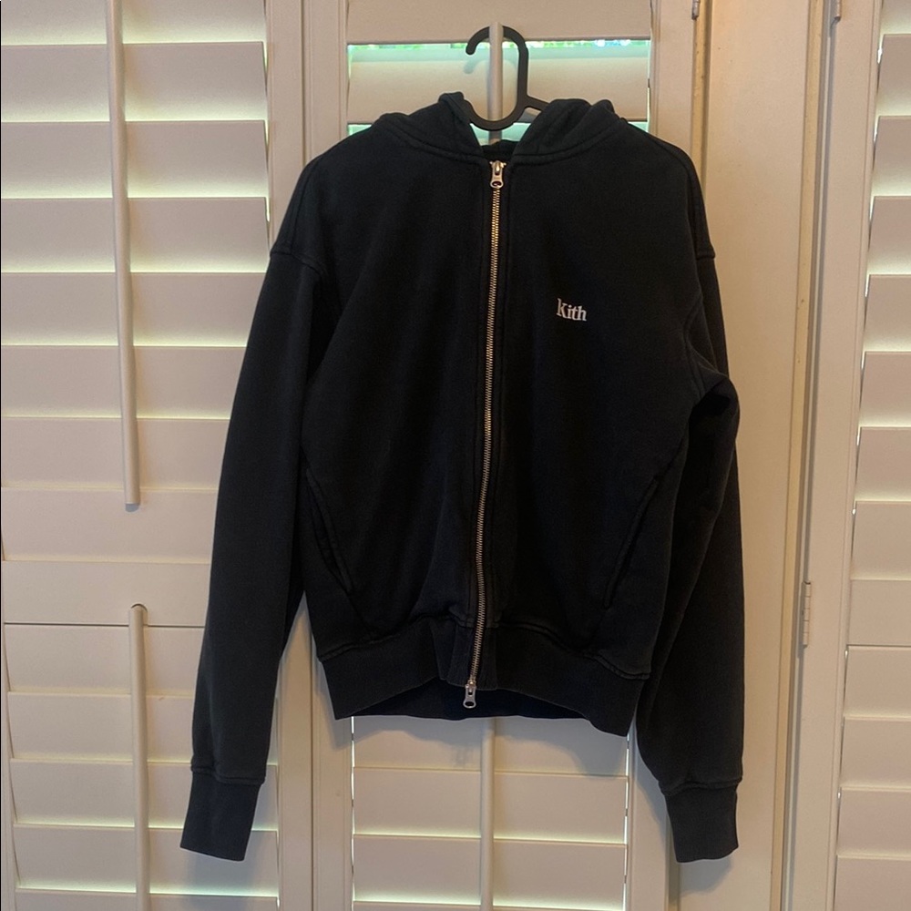 Kith Black Zip-Up Jacket - image 1